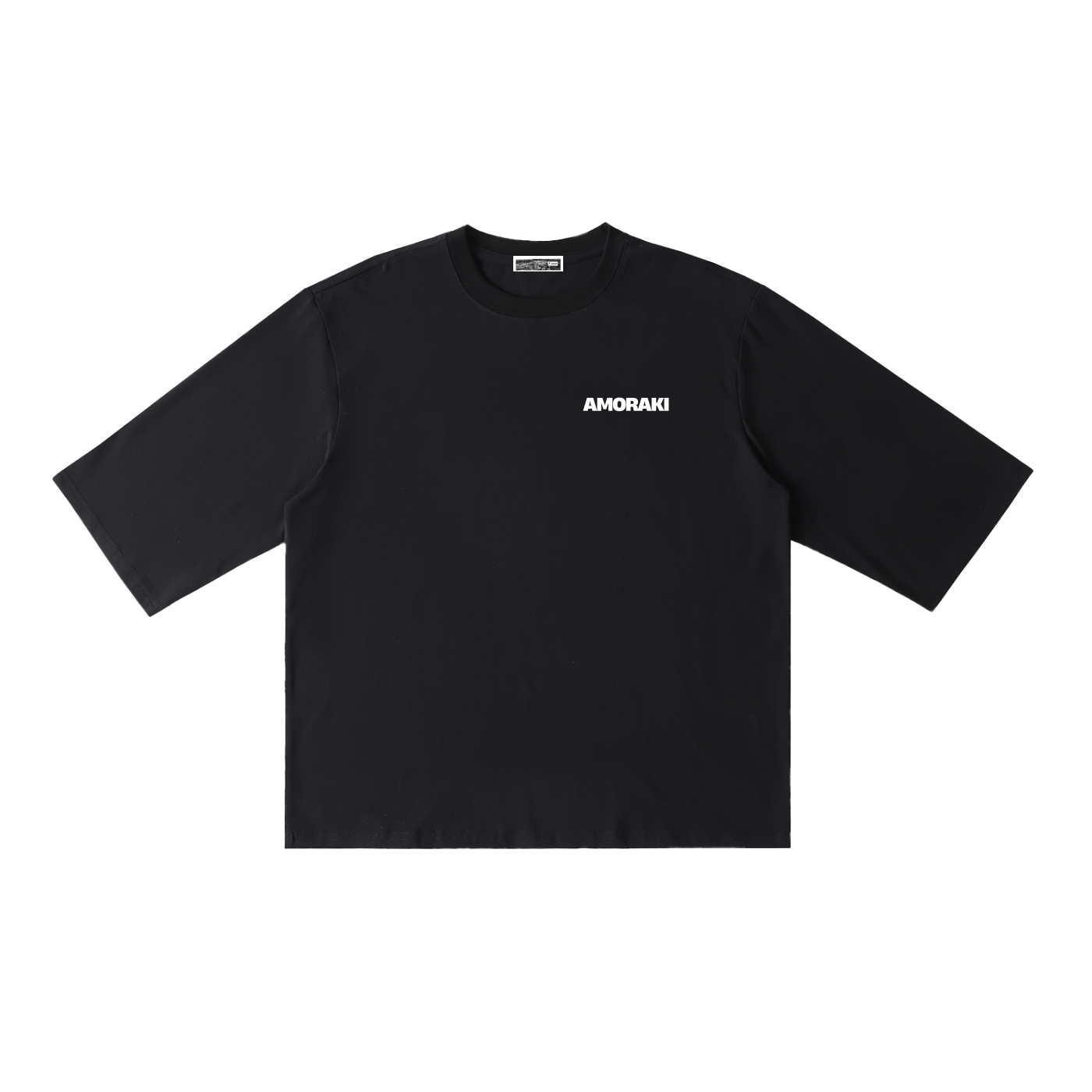 AMORAKI UNISEX ESSENTIAL HALF SLEEVE TEE