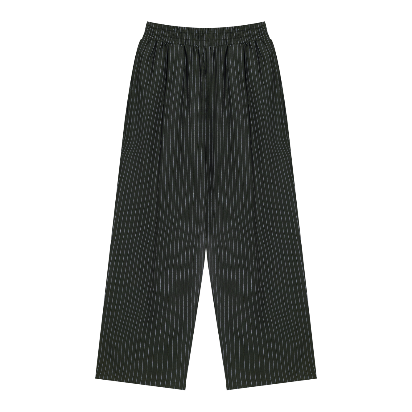 AMORAKI STRIPED PLEATED PANTS