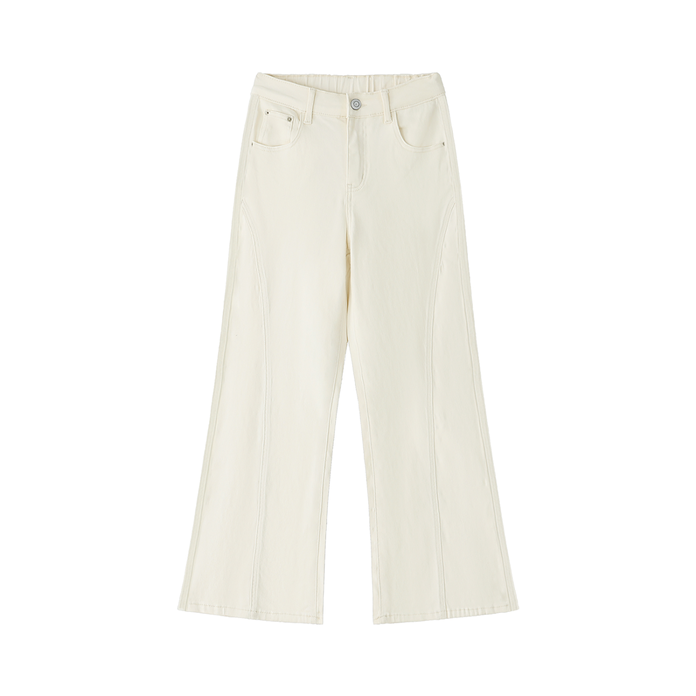 AMORAKI WOMEN'S FLARED LEG DENIM