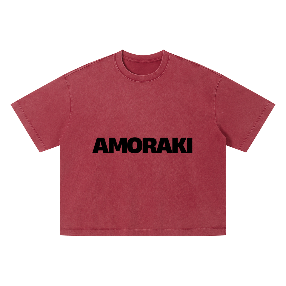 AMORAKI VINTAGE BOXY TEE