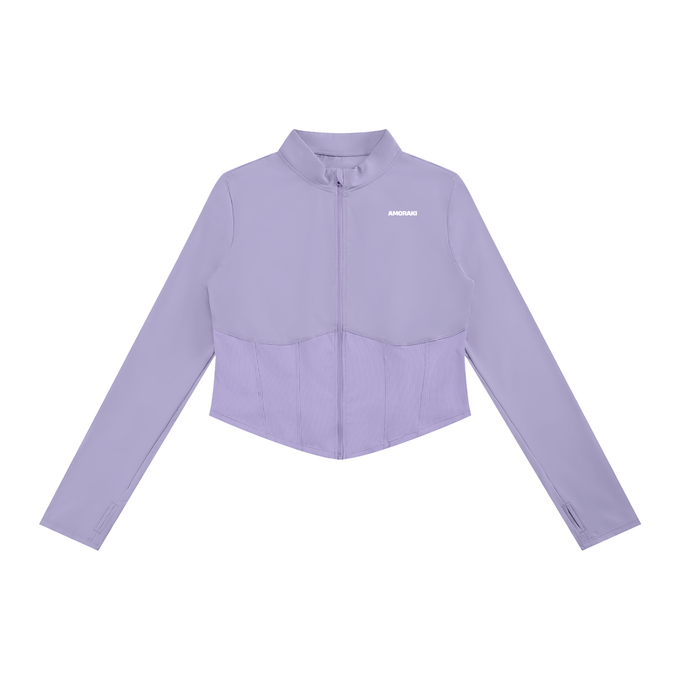 AMORAKI WOMEN'S FULL-ZIP YOGA JACKET