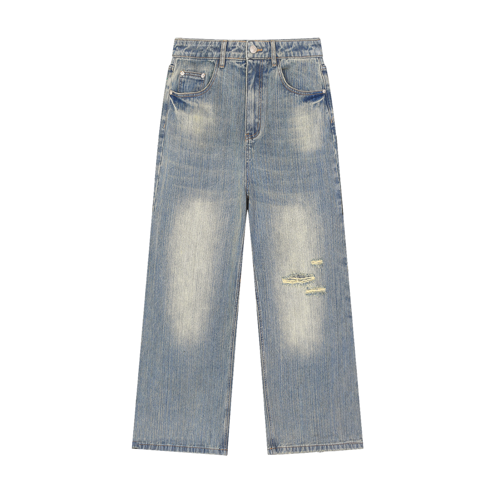 AMORAKI WASH DENIM JEANS