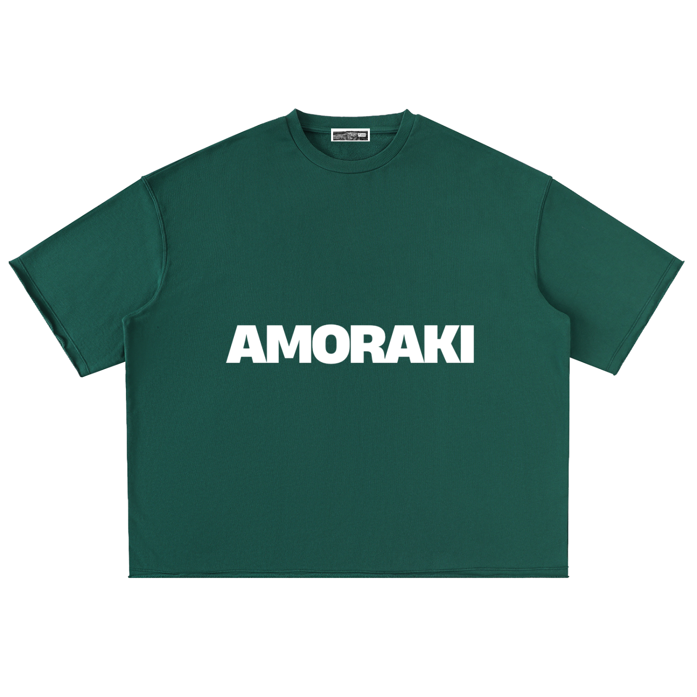 AMORAKI WASHED HALF SLEEVE TEE