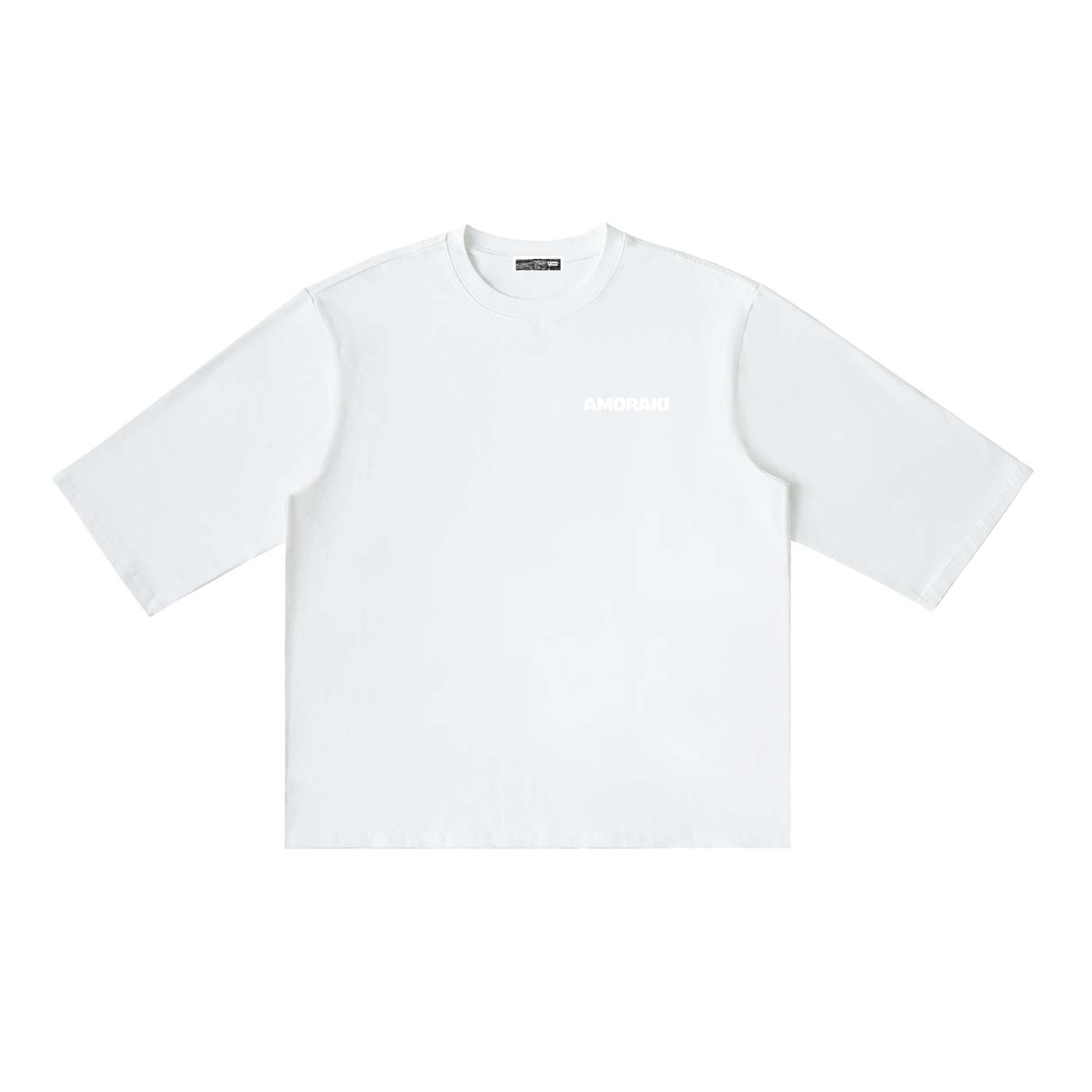 AMORAKI UNISEX ESSENTIAL HALF SLEEVE TEE