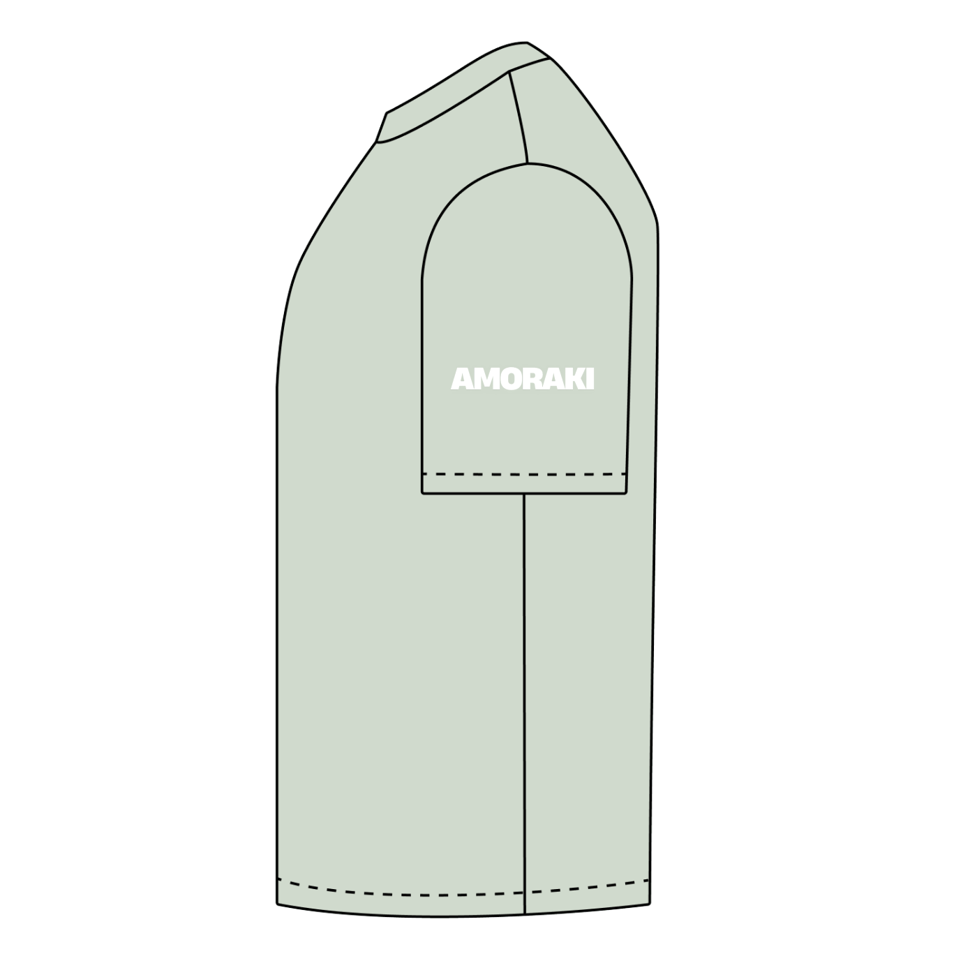 AMORAKI HEAVYWEIGHT TEE