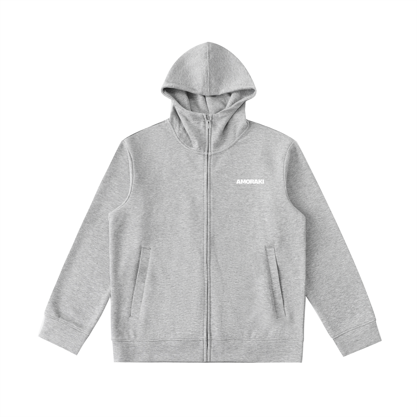 AMORAKI HEAVYWEIGHT ZIP HOODIE