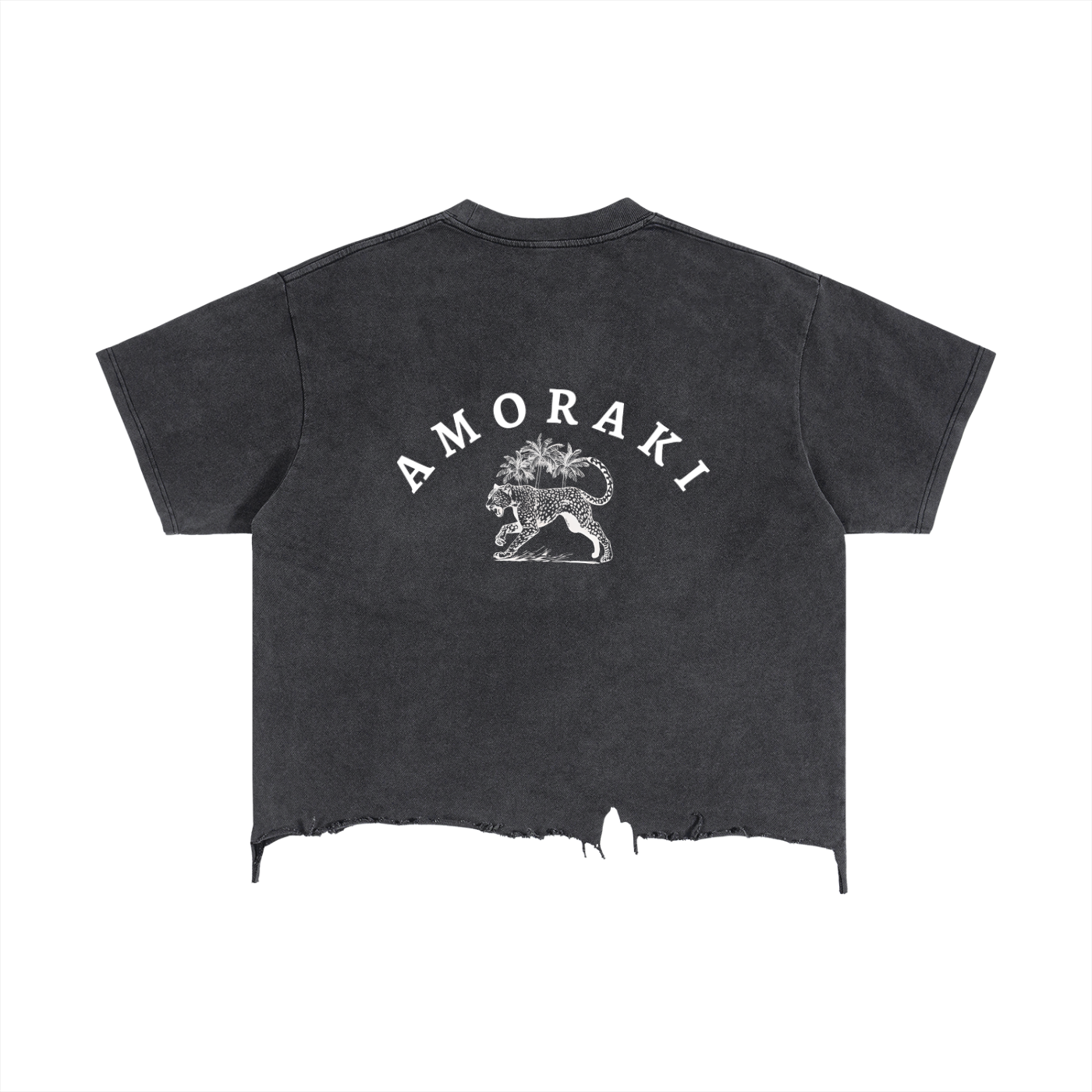 AMORAKI JAGUAR WALK VINTAGE BOXY TEE