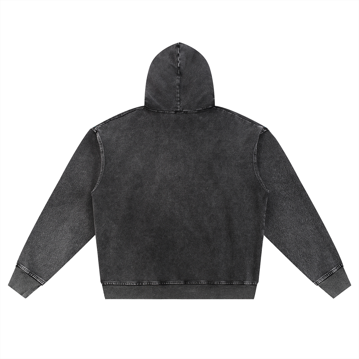 AMORAKI SNOW WASH ZIP HOODIE
