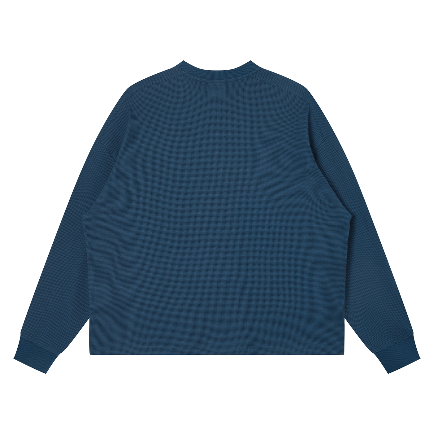 AMORAKI WAFFLE BOXY LONG SLEEVE