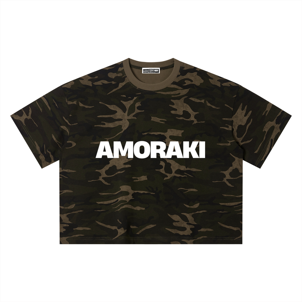 AMORAKI CAMO BOXY TEE