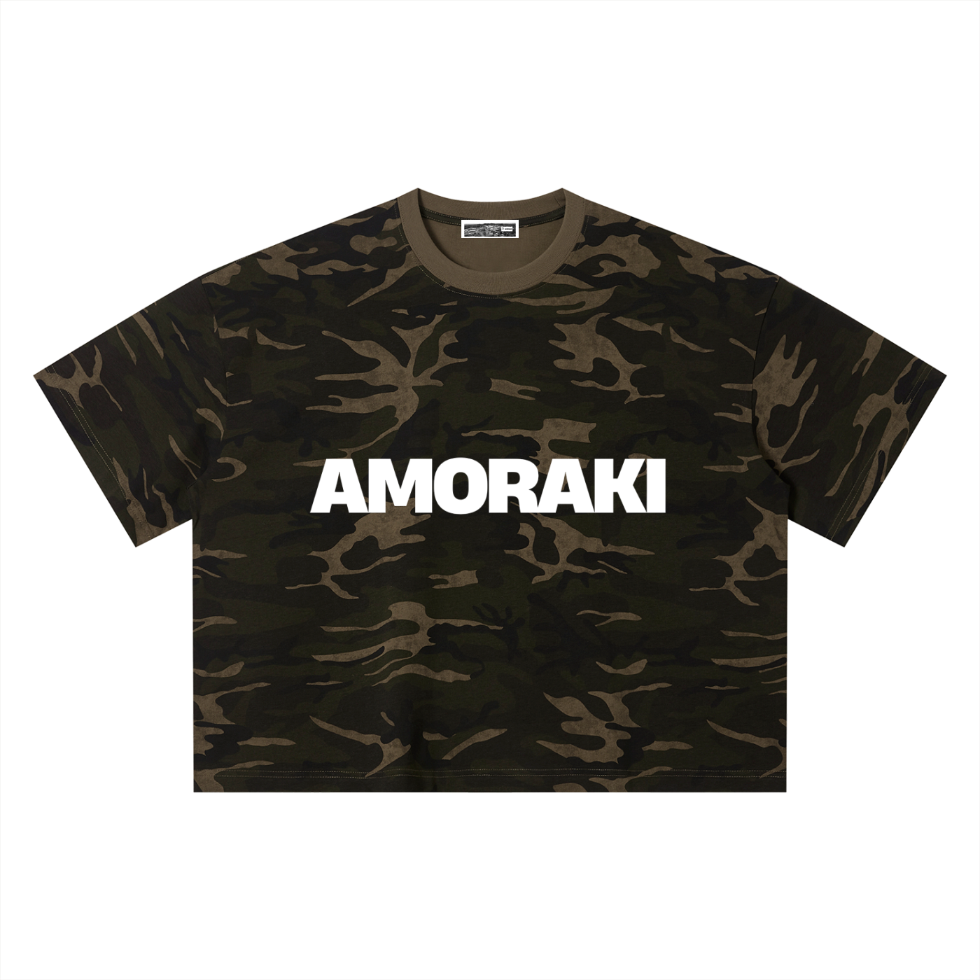 AMORAKI CAMO BOXY TEE