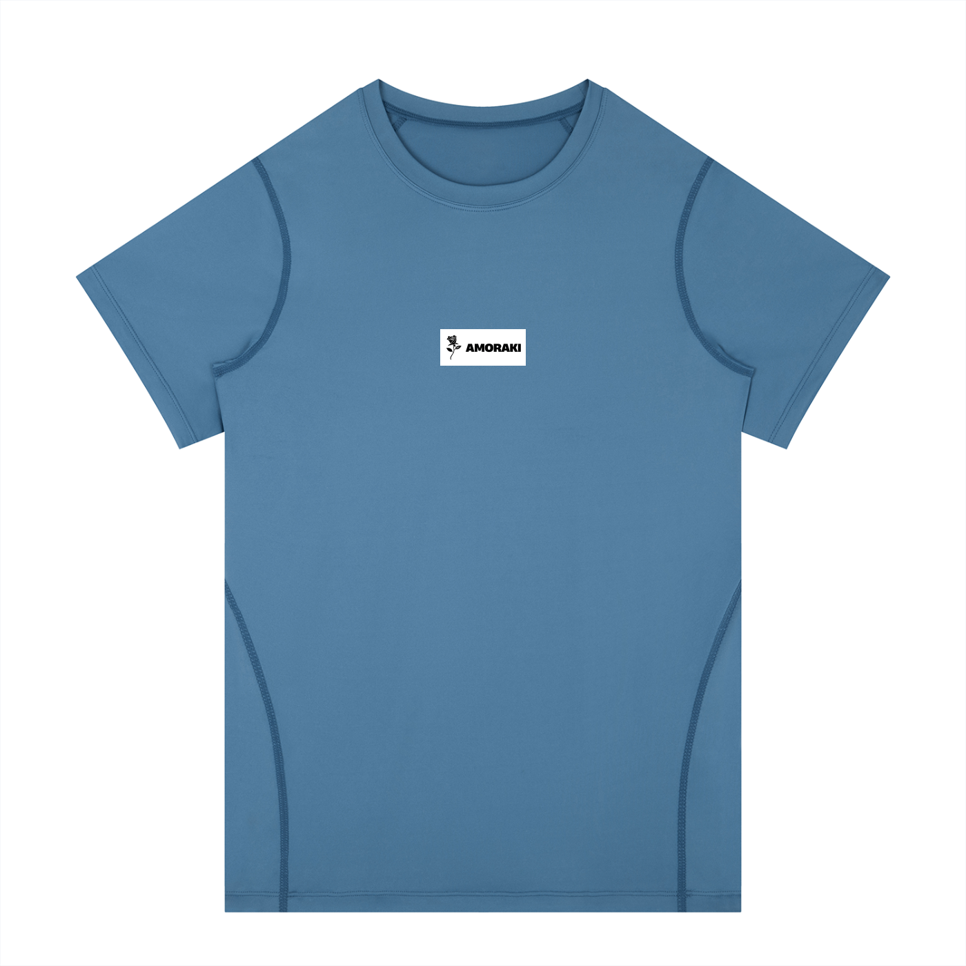 AMORAKI MEN'S CONTRAST STITCH SPORT TEE