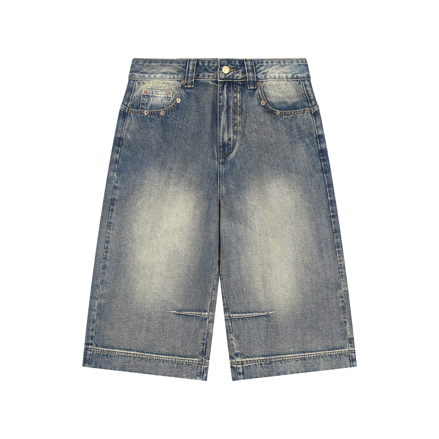 AMORAKI UNISEX VINTAGE WASH JORTS