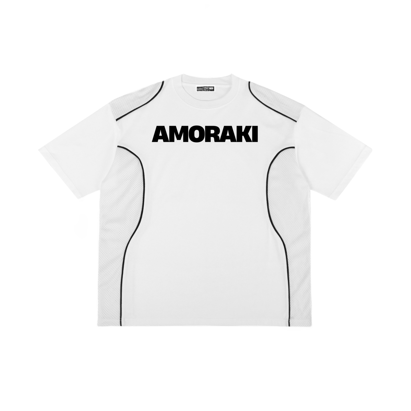 AMORAKI MEN'S PANELED TEE