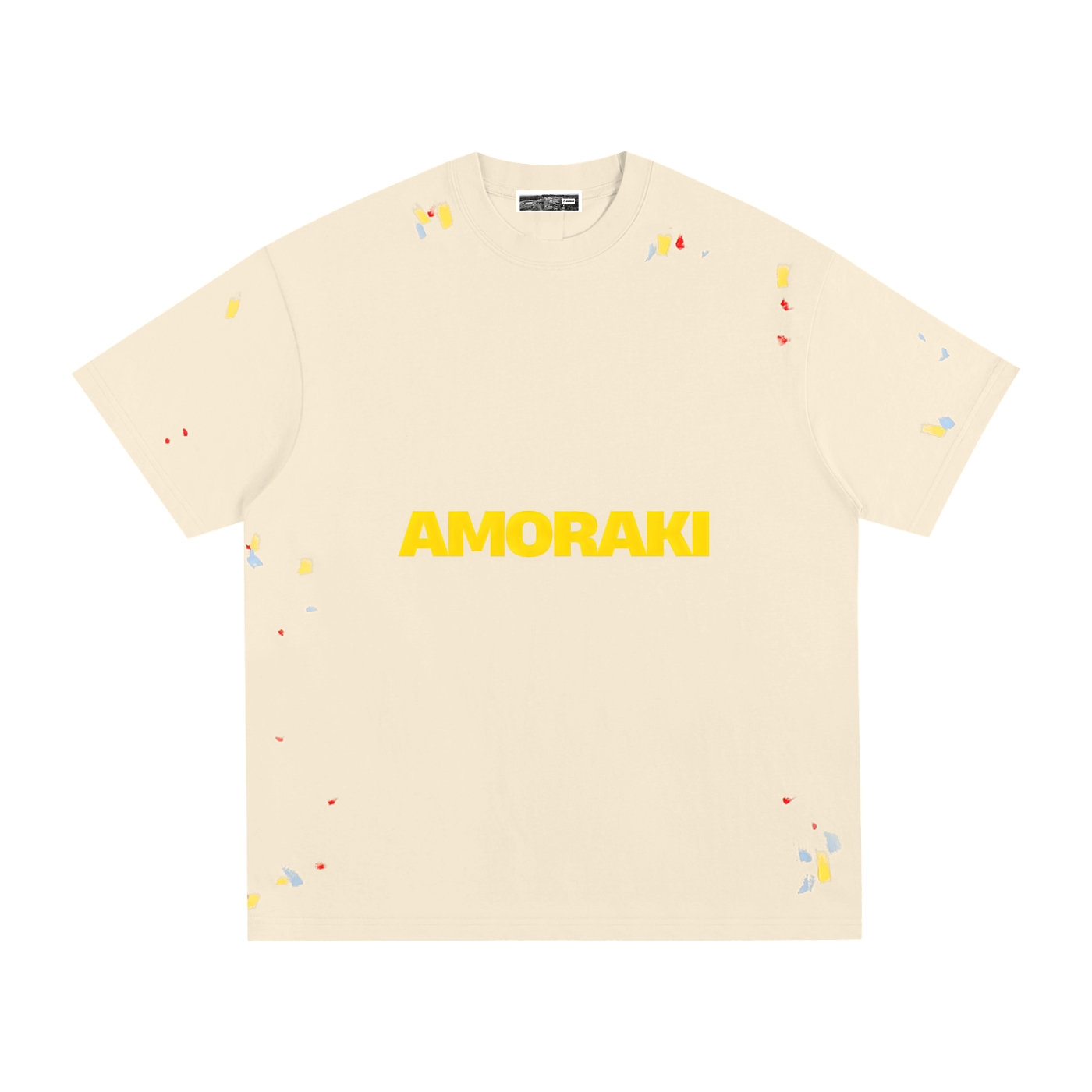 AMORAKI PAINT SPLATTER TEE