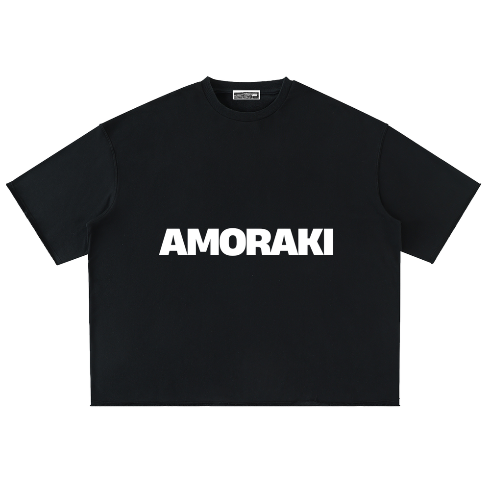 AMORAKI WASHED HALF SLEEVE TEE