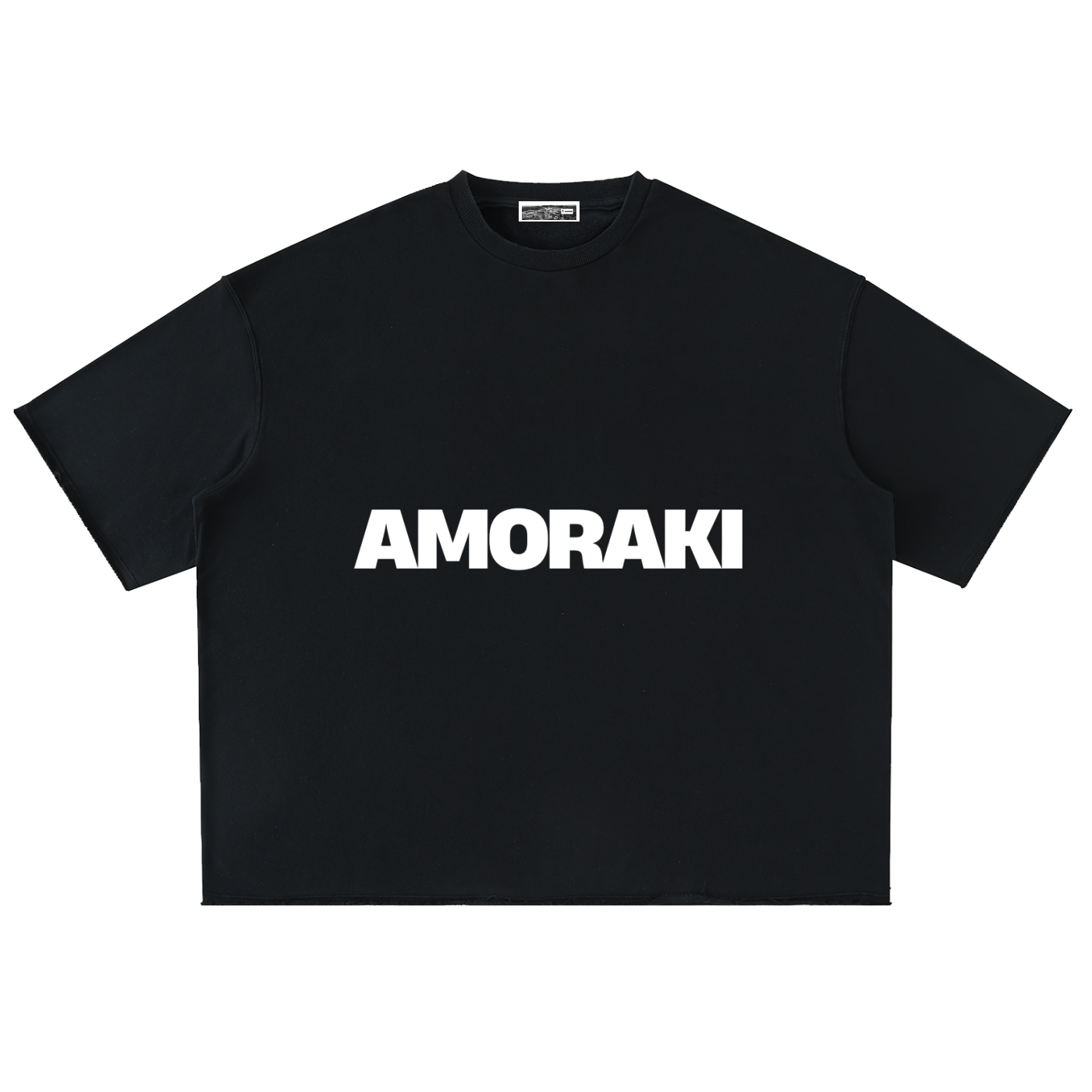AMORAKI WASHED HALF SLEEVE TEE