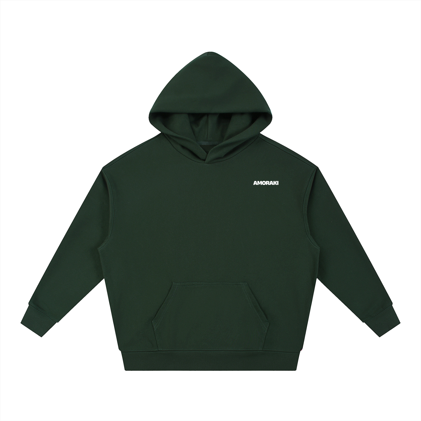 AMORAKI BACKSTAMP OVERSIZED HOODIE