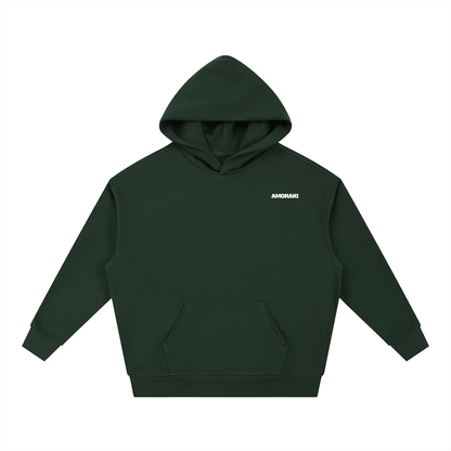 AMORAKI BACKSTAMP OVERSIZED HOODIE