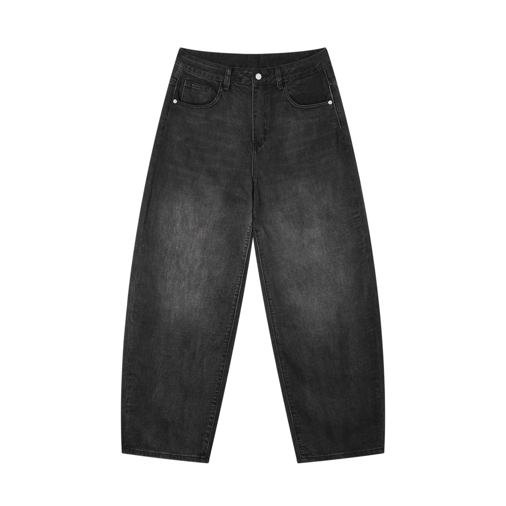 AMORAKI SUNFADE BARREL LEG DENIM