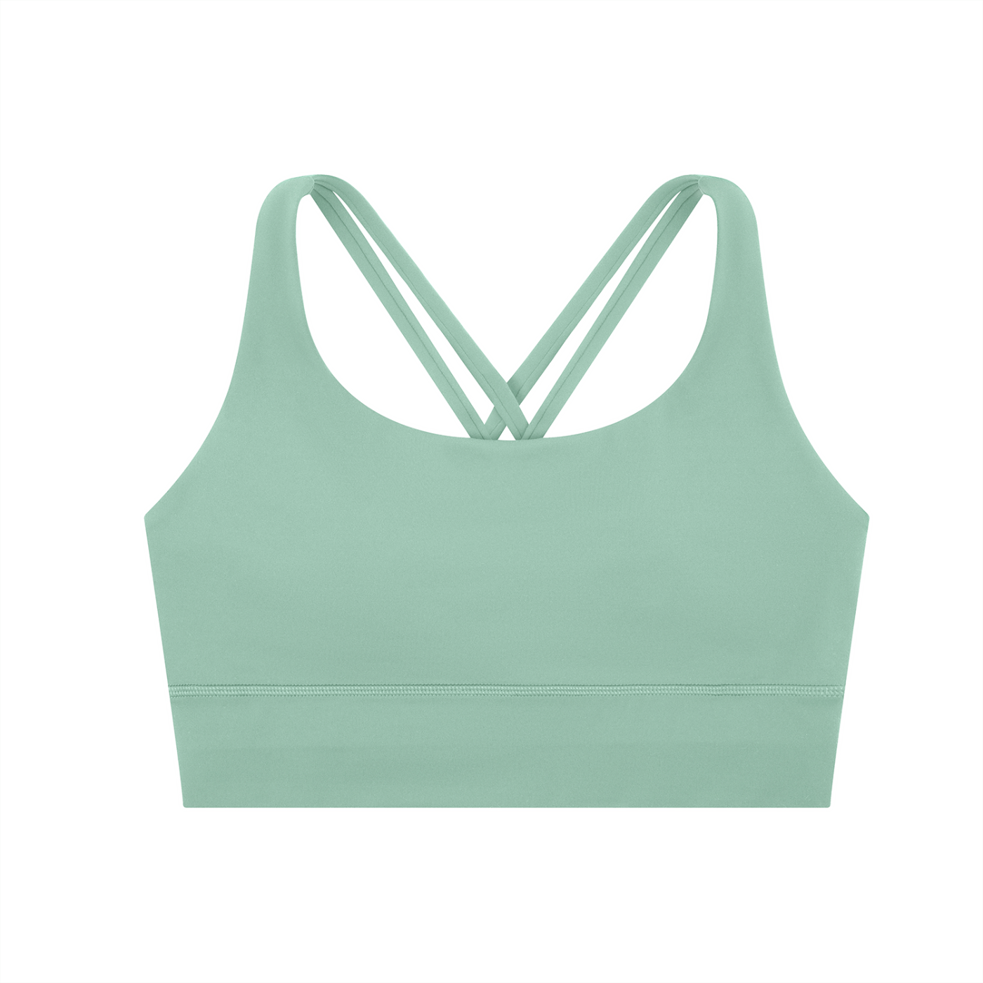 AMORAKI WOMEN'S CRISS-CROSS SPORTS BRA