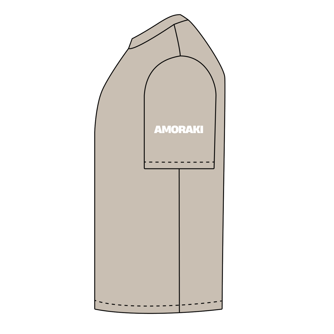 AMORAKI HEAVYWEIGHT TEE