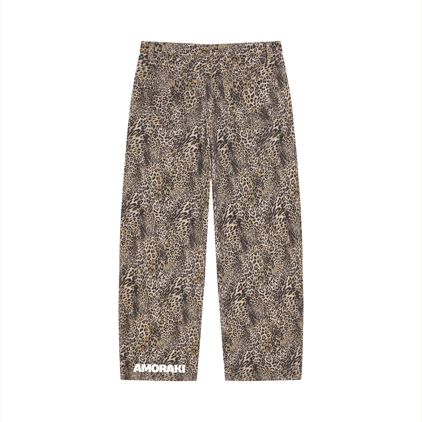 AMORAKI LEOPARD JEANS