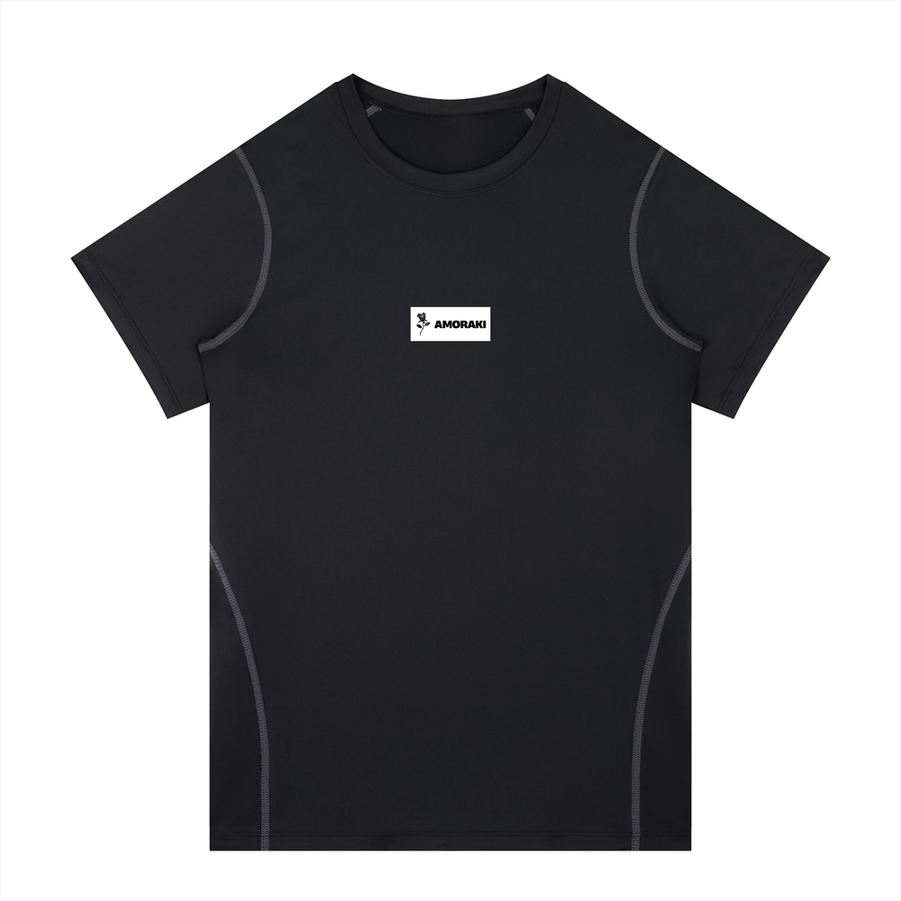 AMORAKI MEN'S CONTRAST STITCH SPORT TEE