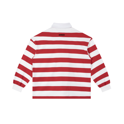 AMORAKI STRIPE POLO