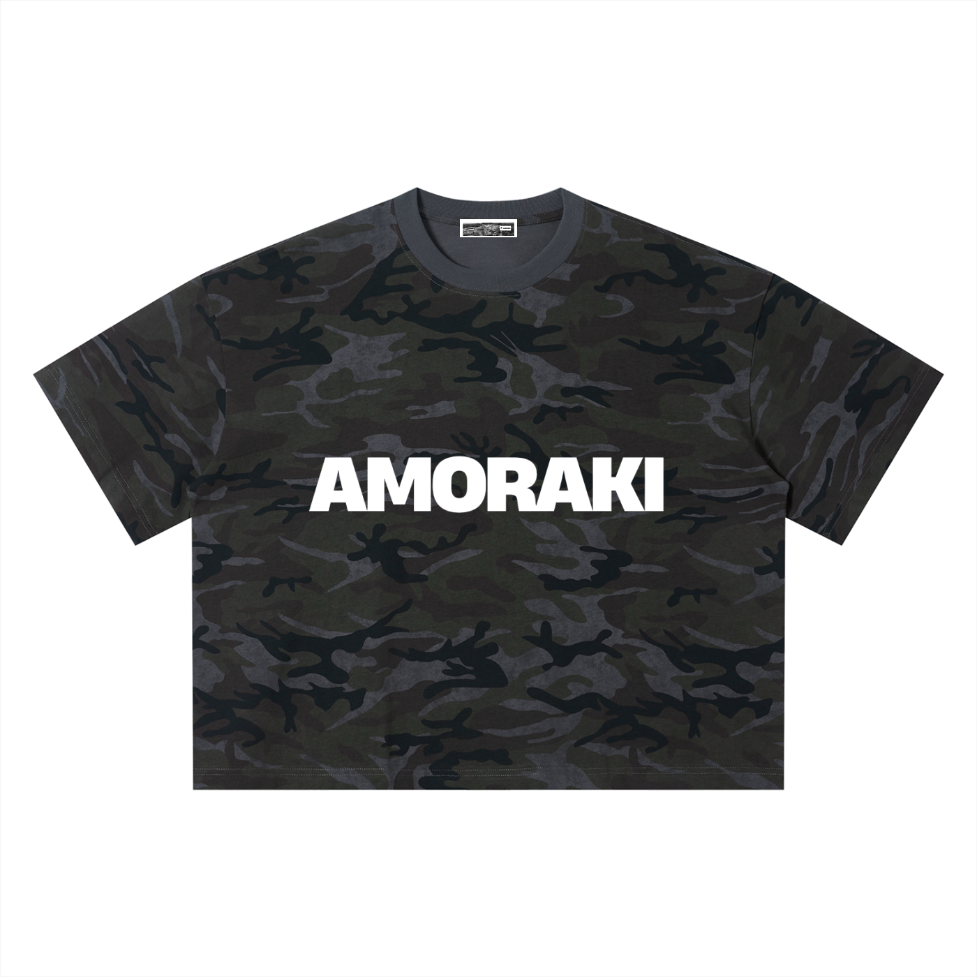 AMORAKI CAMO BOXY TEE
