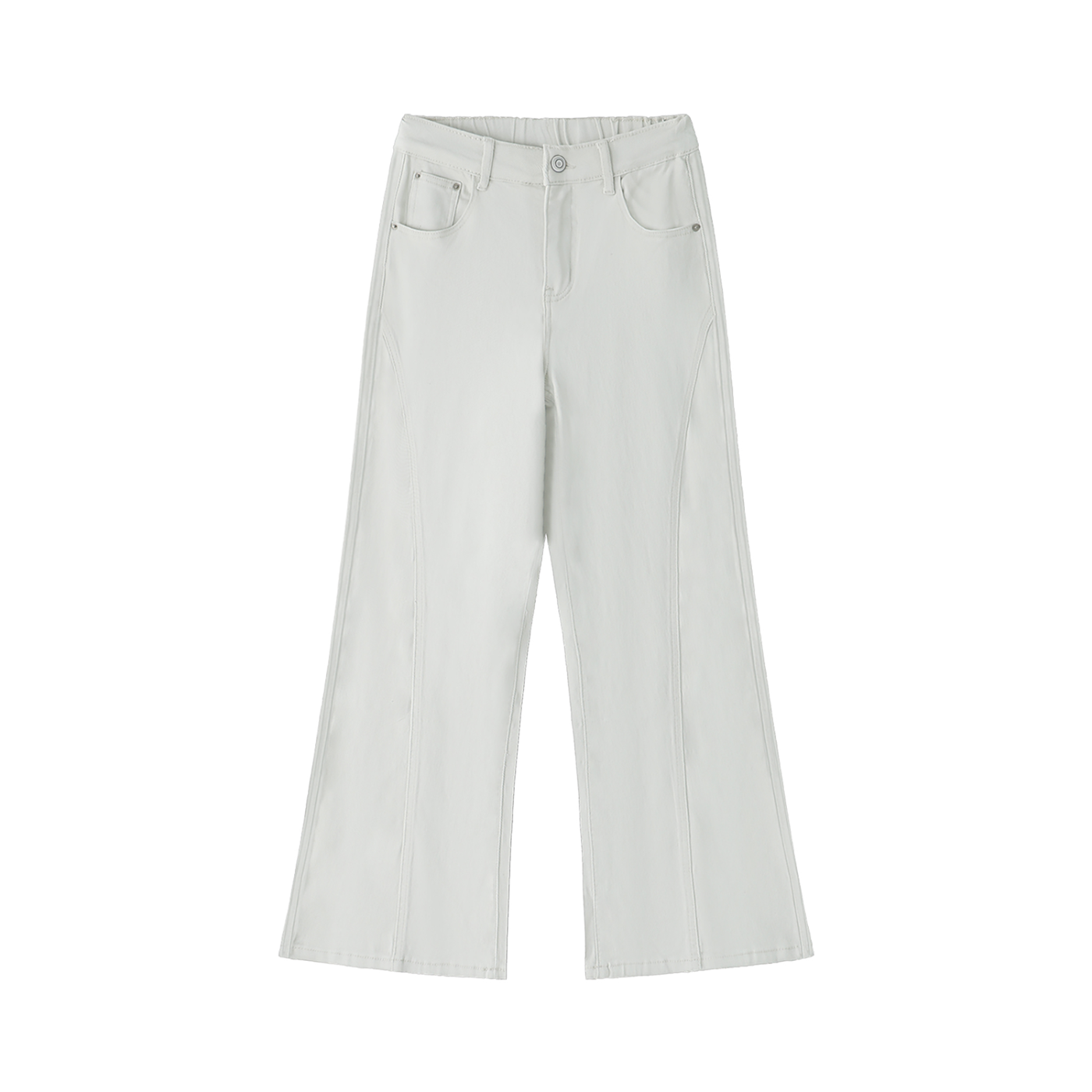 AMORAKI WOMEN'S FLARED LEG DENIM