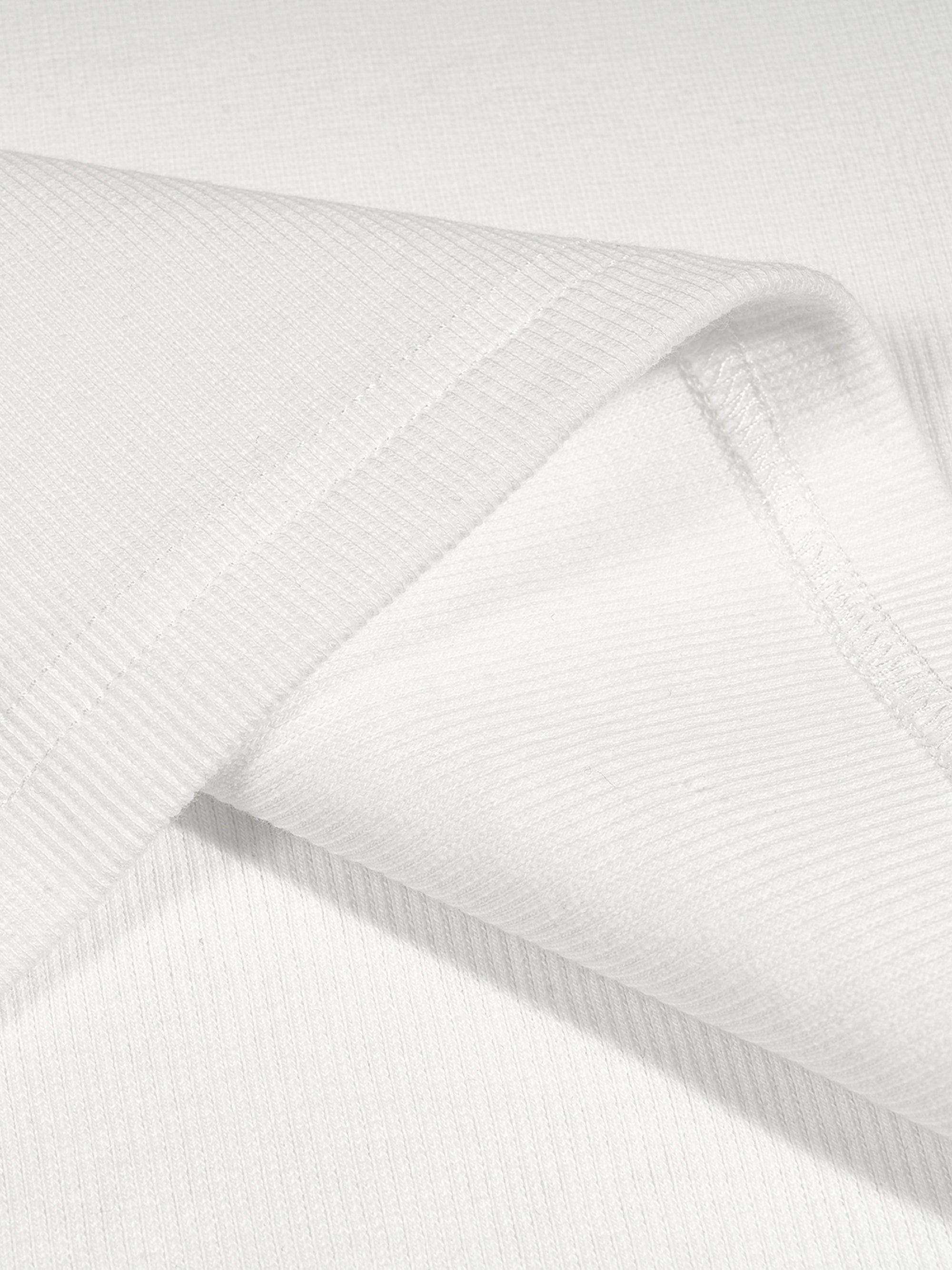 AMORAKI MEN'S RIBBED CROP TOP