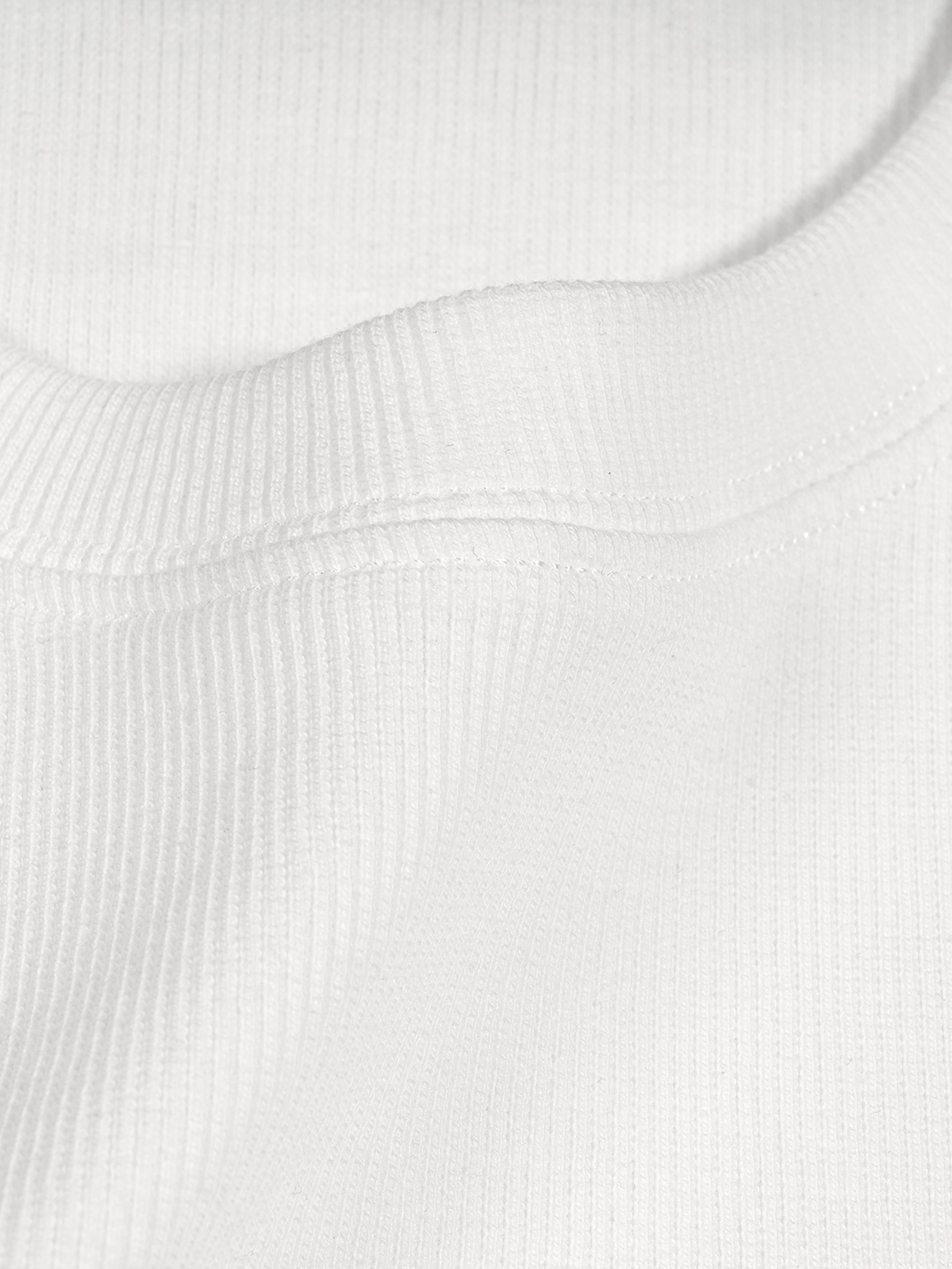 AMORAKI MEN'S RIBBED CROP TOP