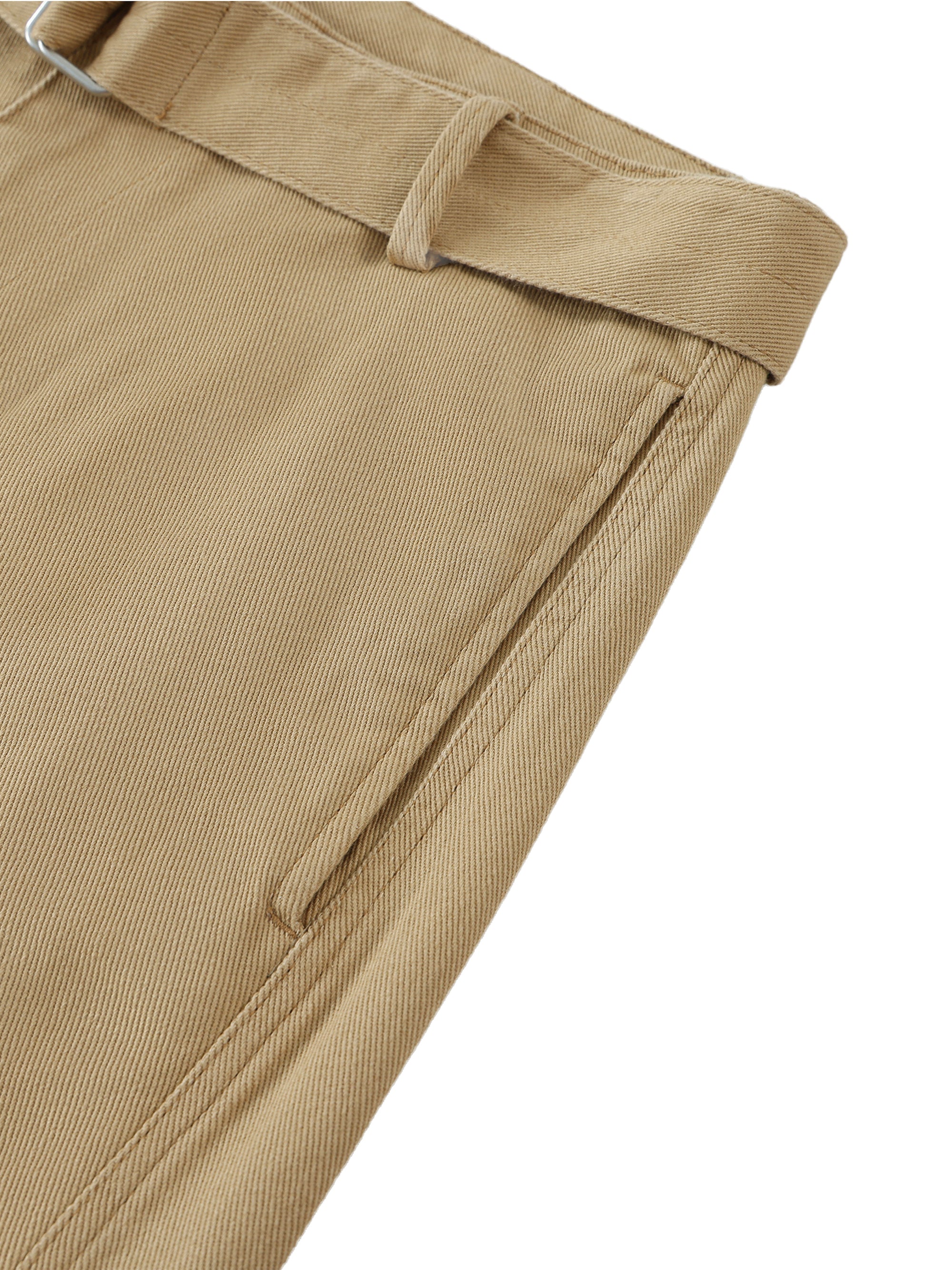 AMORAKI WOMEN'S BARREL LEG CHINO PANTS