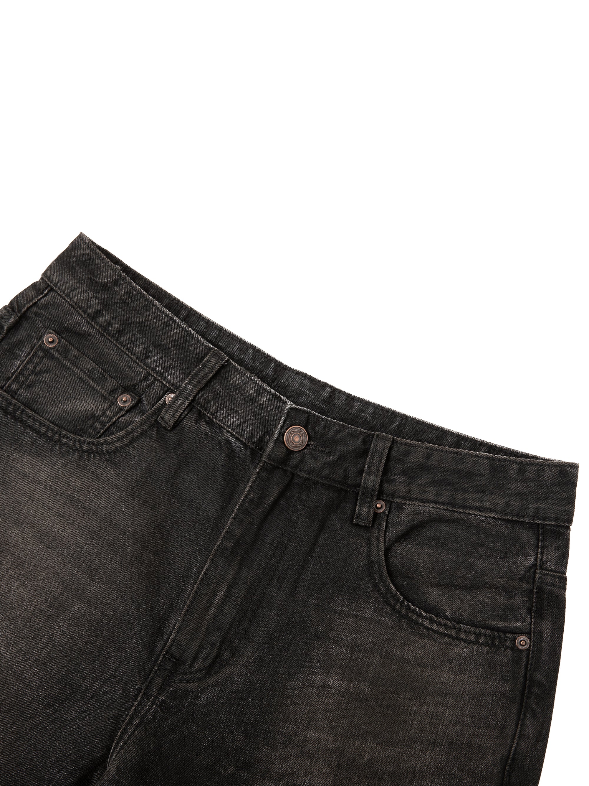 AMORAKI MEN'S BLACK JEANS