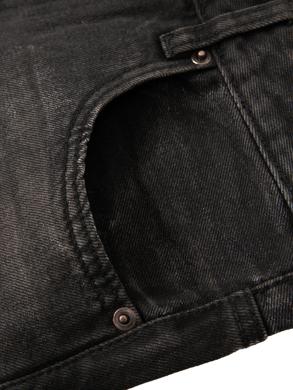 AMORAKI MEN'S BLACK JEANS