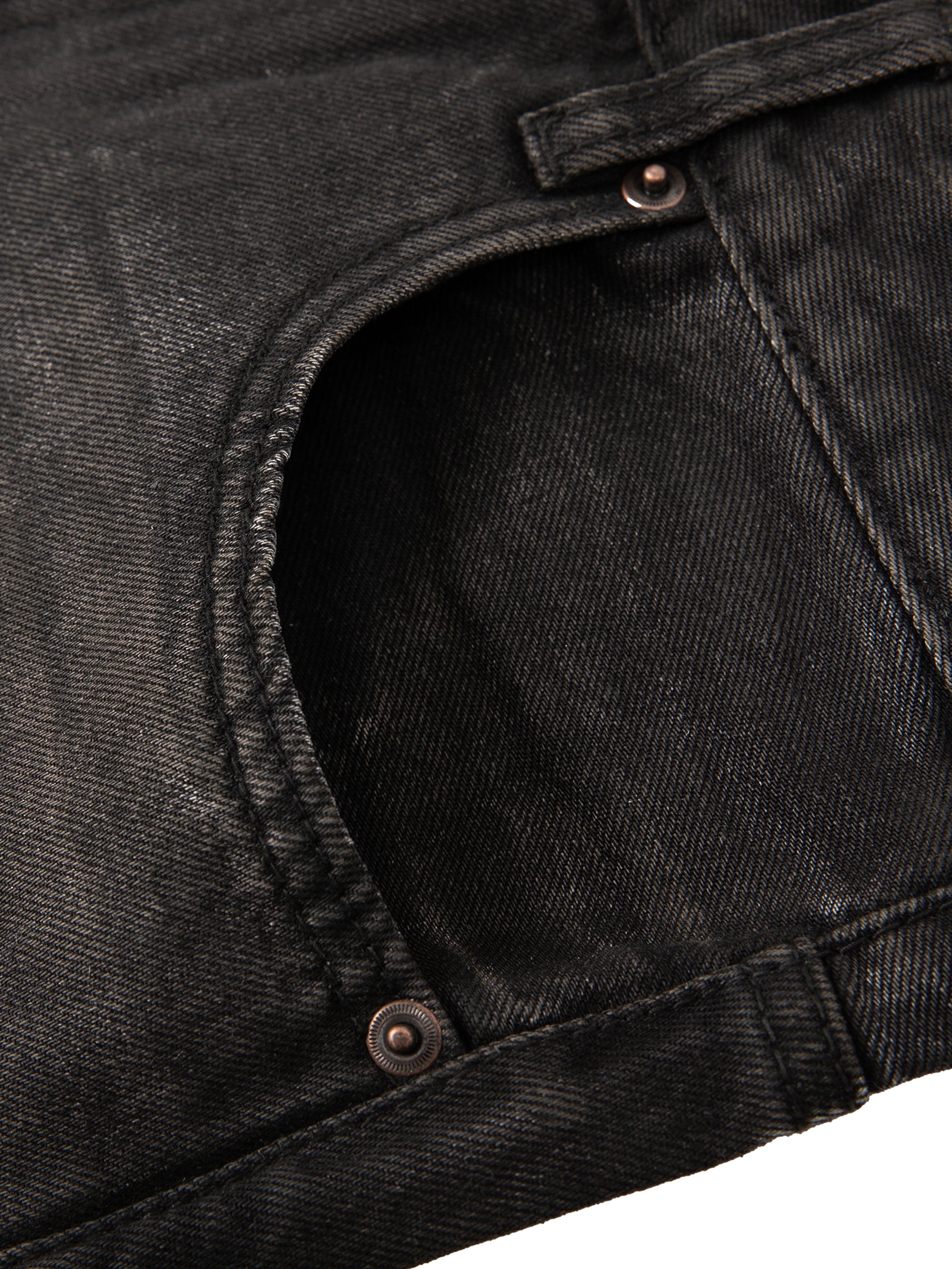 AMORAKI MEN'S BLACK JEANS