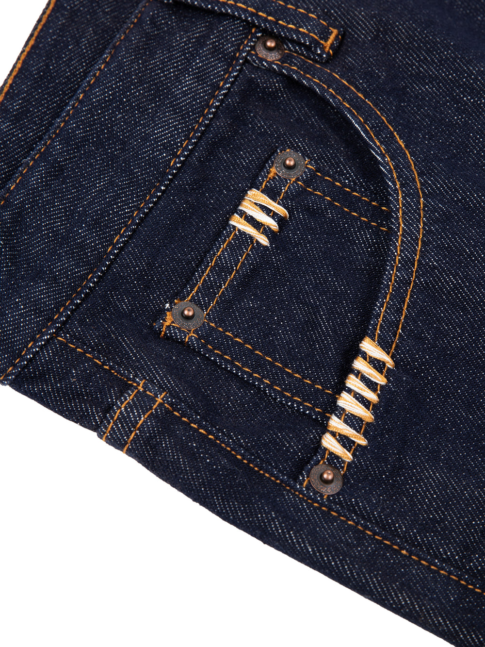 AMORAKI MEN'S STRAIGHT LEG RAW DENIM