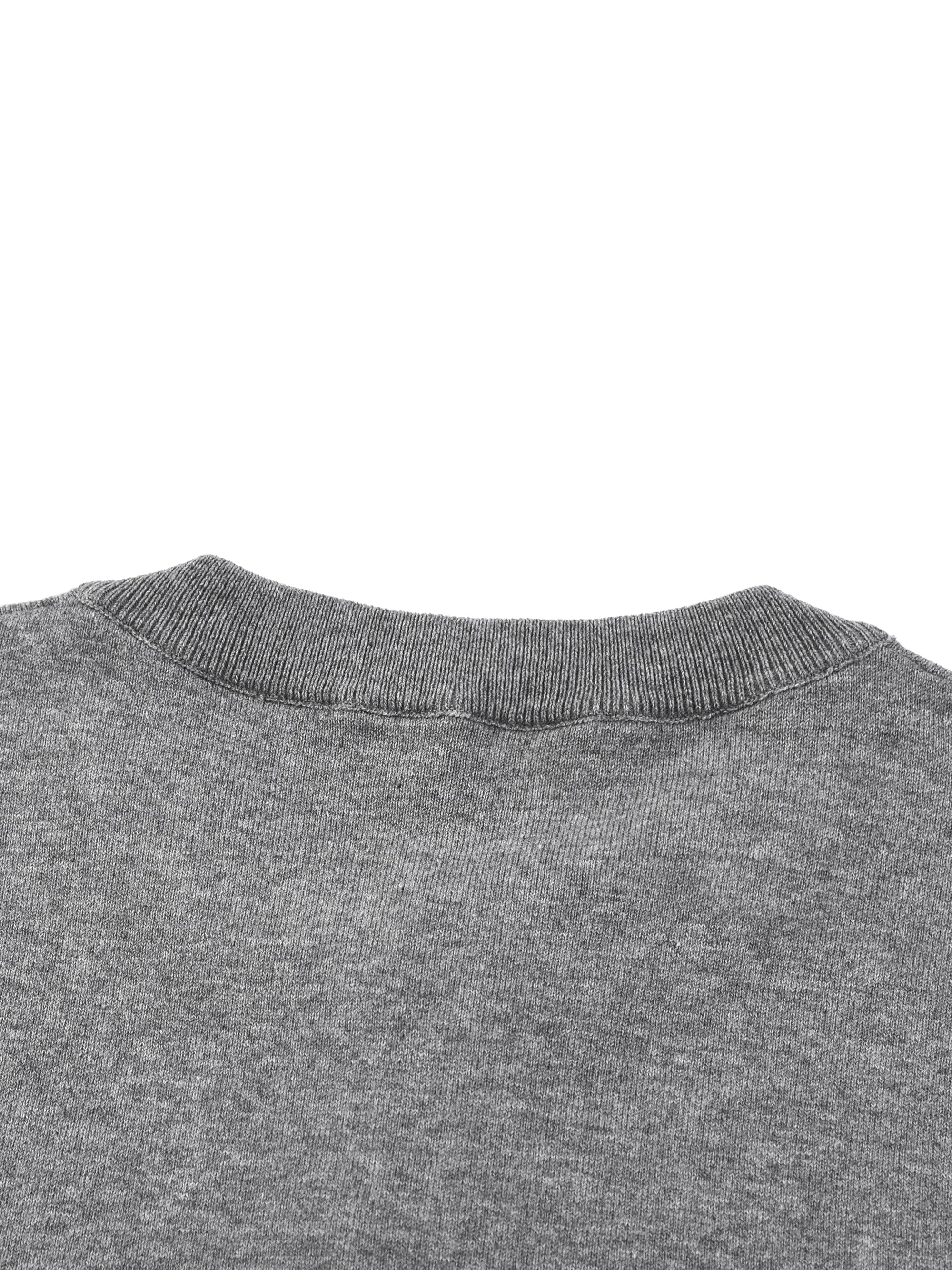 AMORAKI COTTON KNIT HENLEY TEE