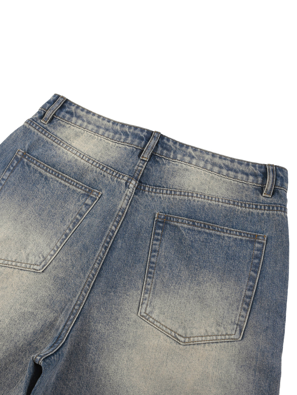 AMORAKI UNISEX BAGGY DENIM SHORTS