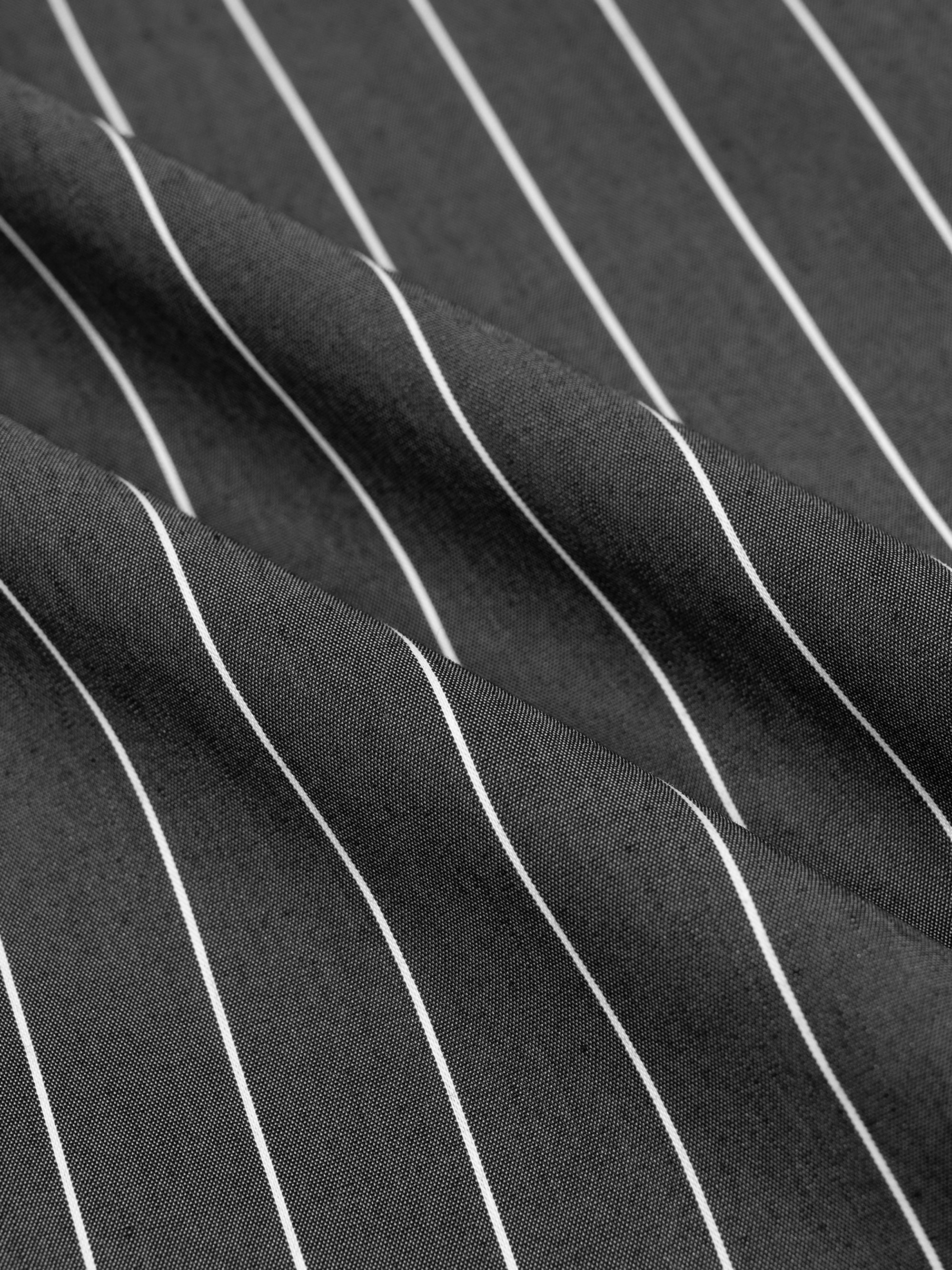 AMORAKI UNISEX STRIPED BOXY SHIRT
