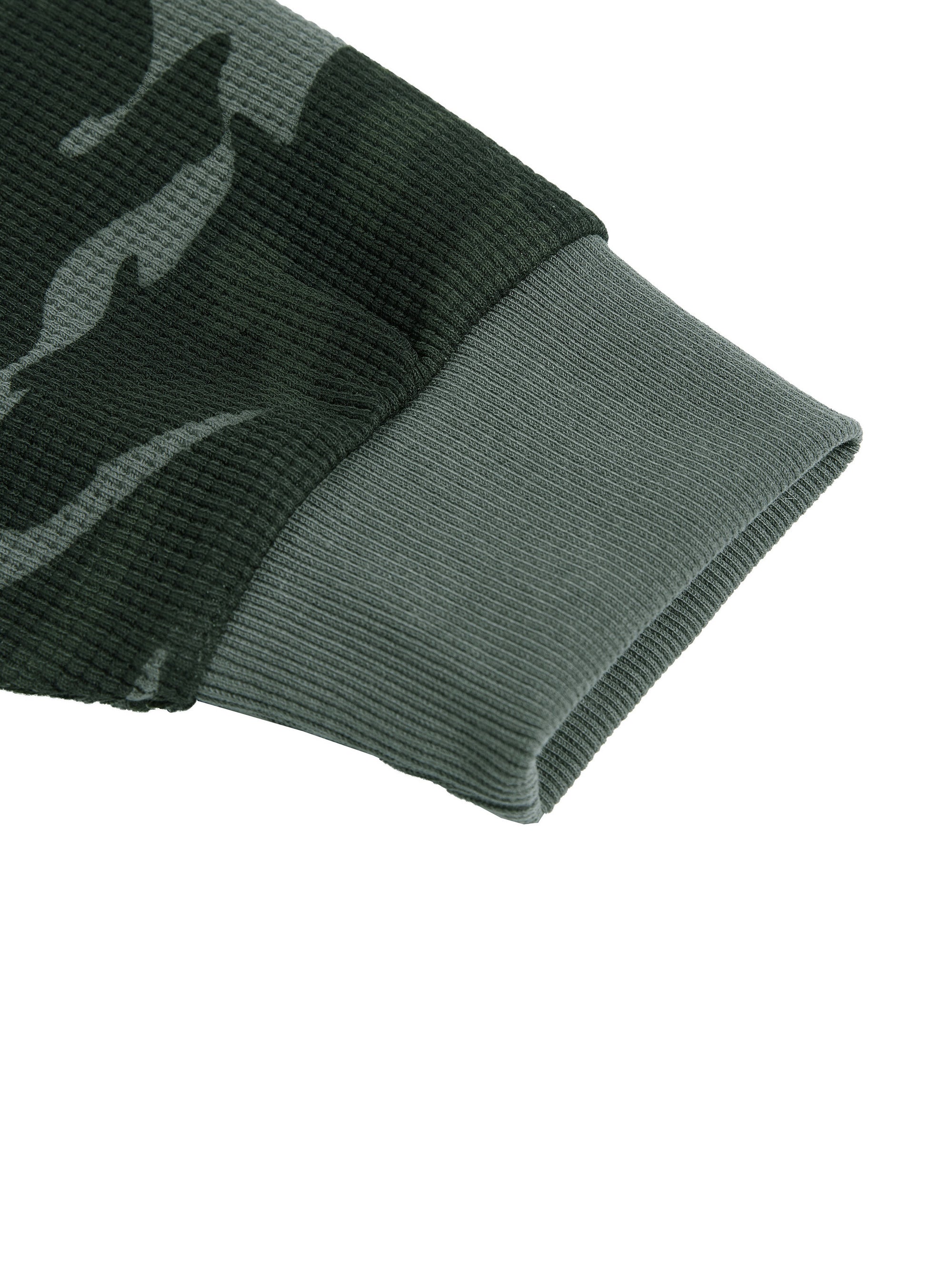 AMORAKI WAFFLE BOXY LONG SLEEVE