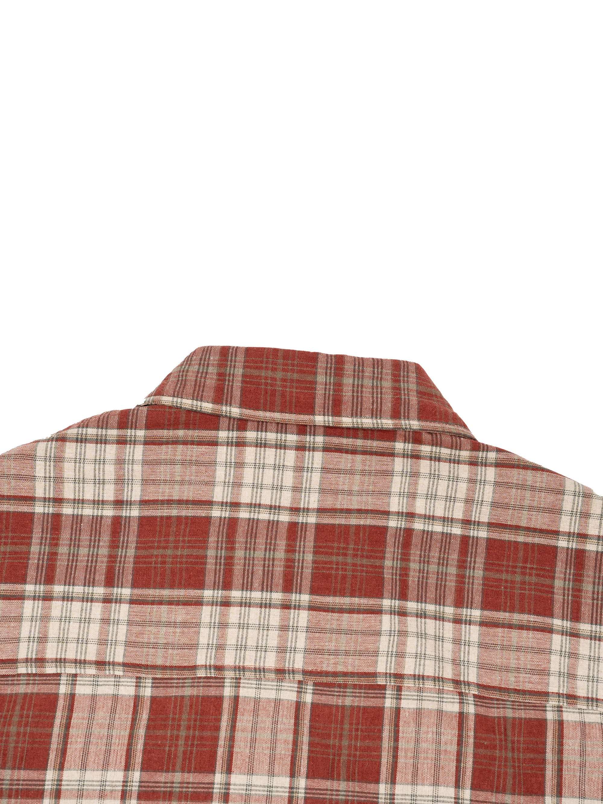 AMORAKI PLAID BOXY SHIRT