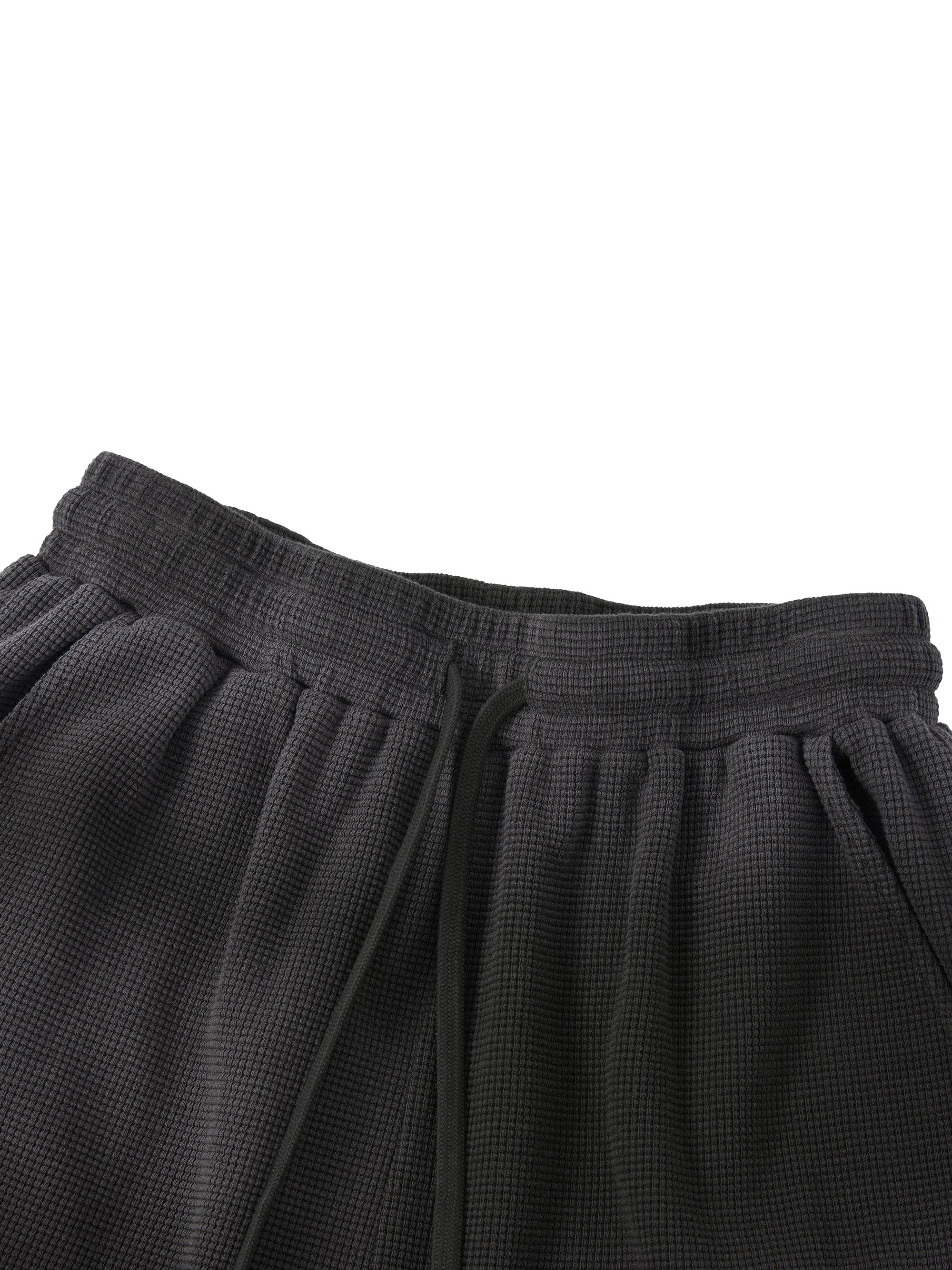 AMORAKI UNISEX SUNFADE WAFFLE SHORTS