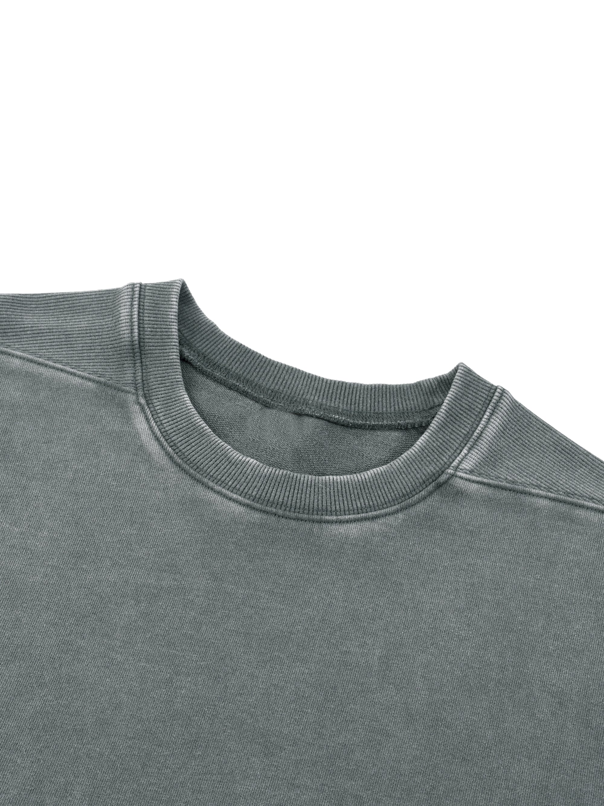 AMORAKI UNISEX MINERAL WASH BOXY TEE