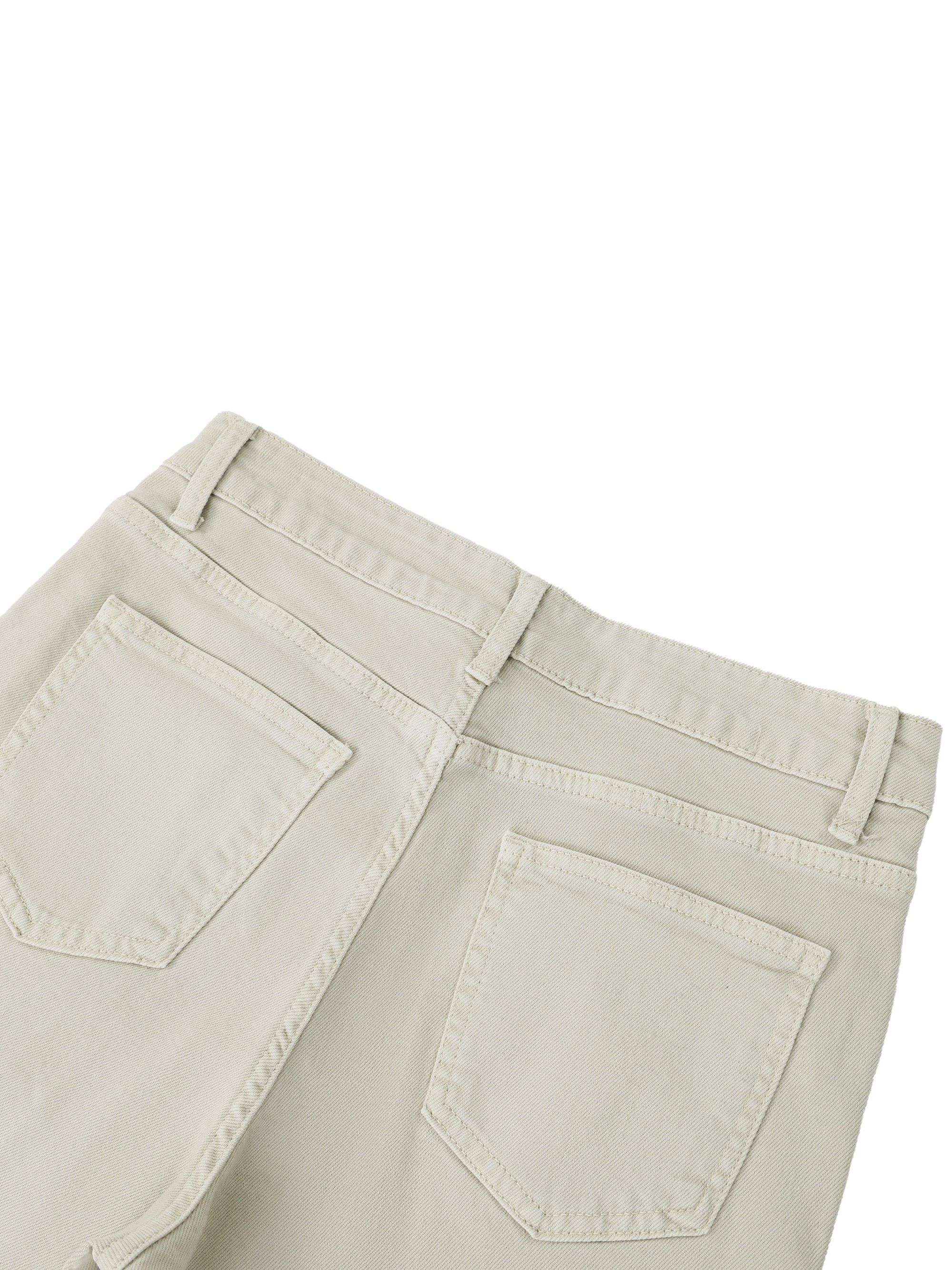 AMORAKI WOMEN'S VINTAGE WASH FLARED DENIM