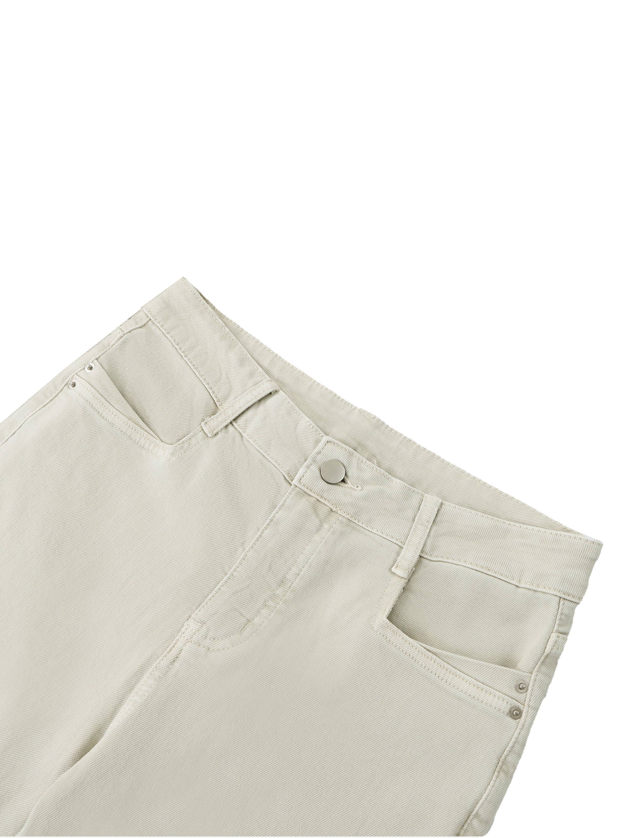 AMORAKI WOMEN'S VINTAGE WASH FLARED DENIM
